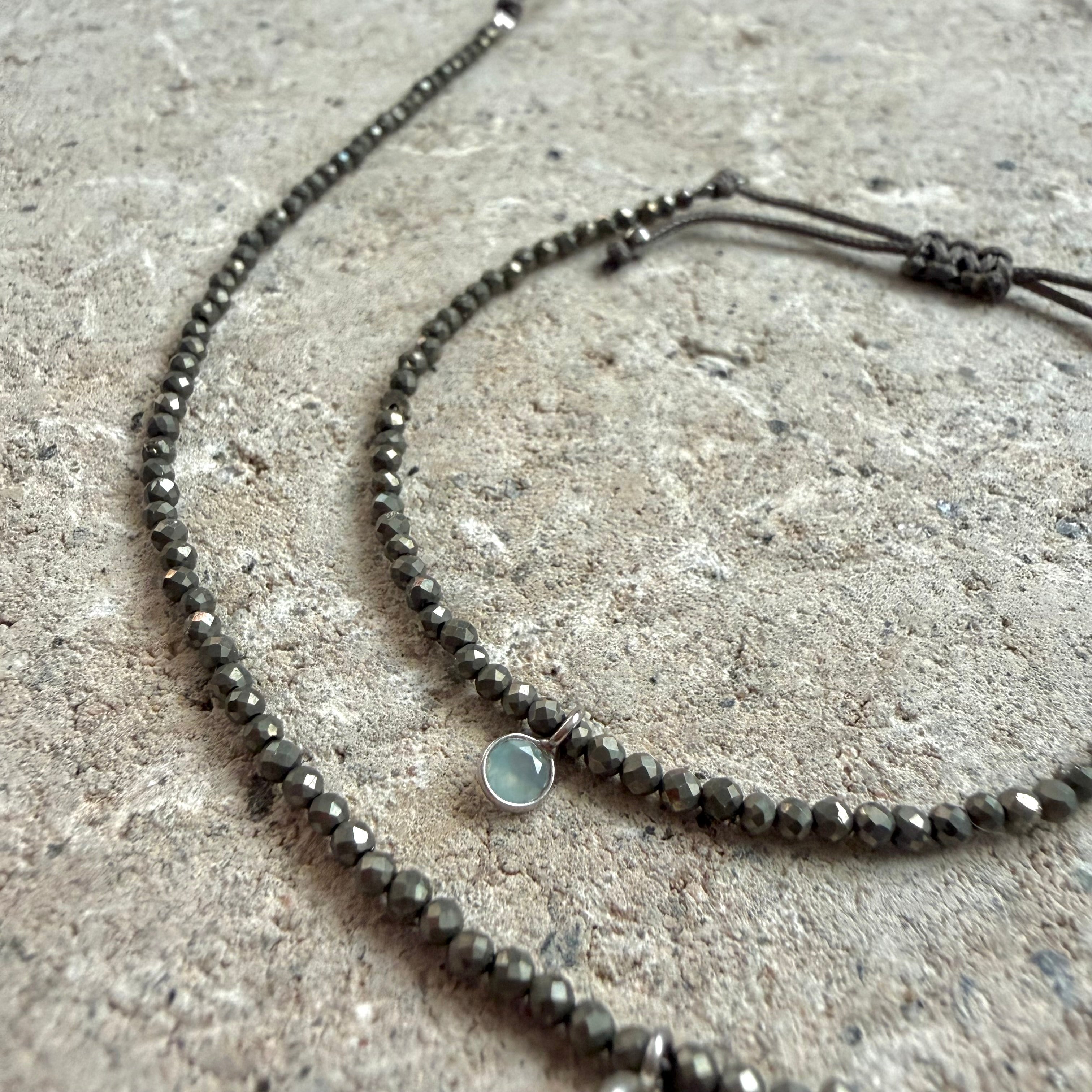 atmos set bracelet&necklace