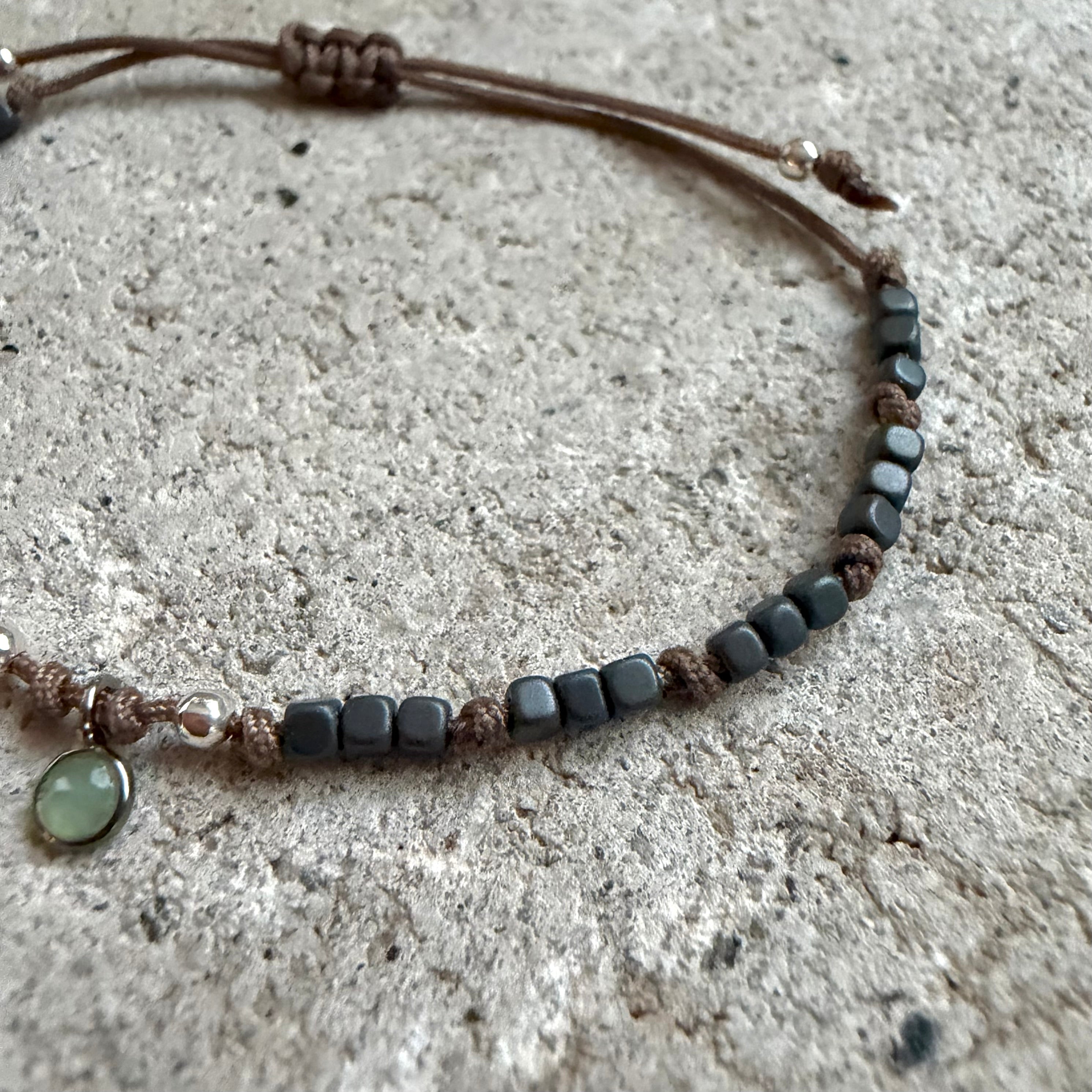 stone blue bracelet