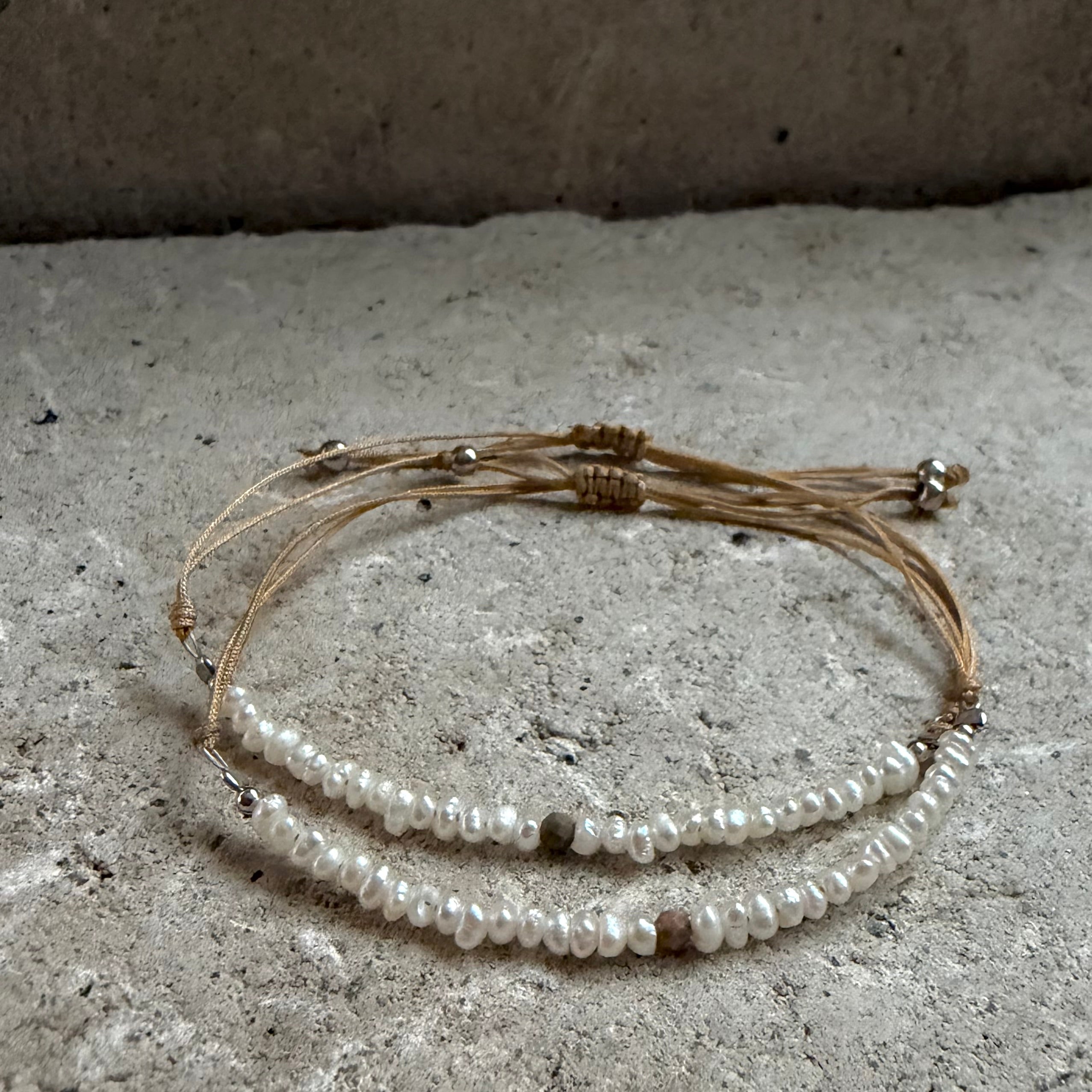 pearl bracelet set