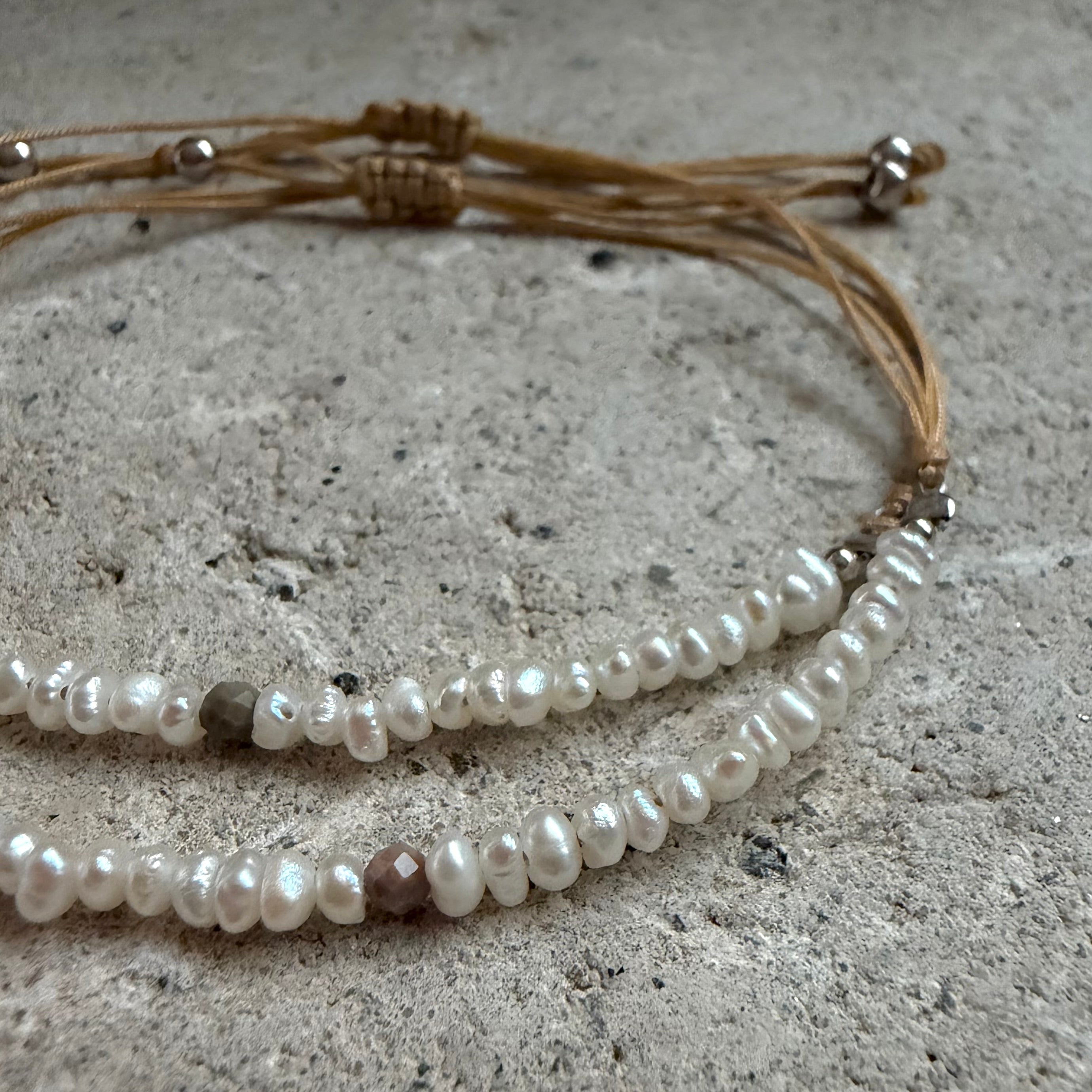pearl bracelet set