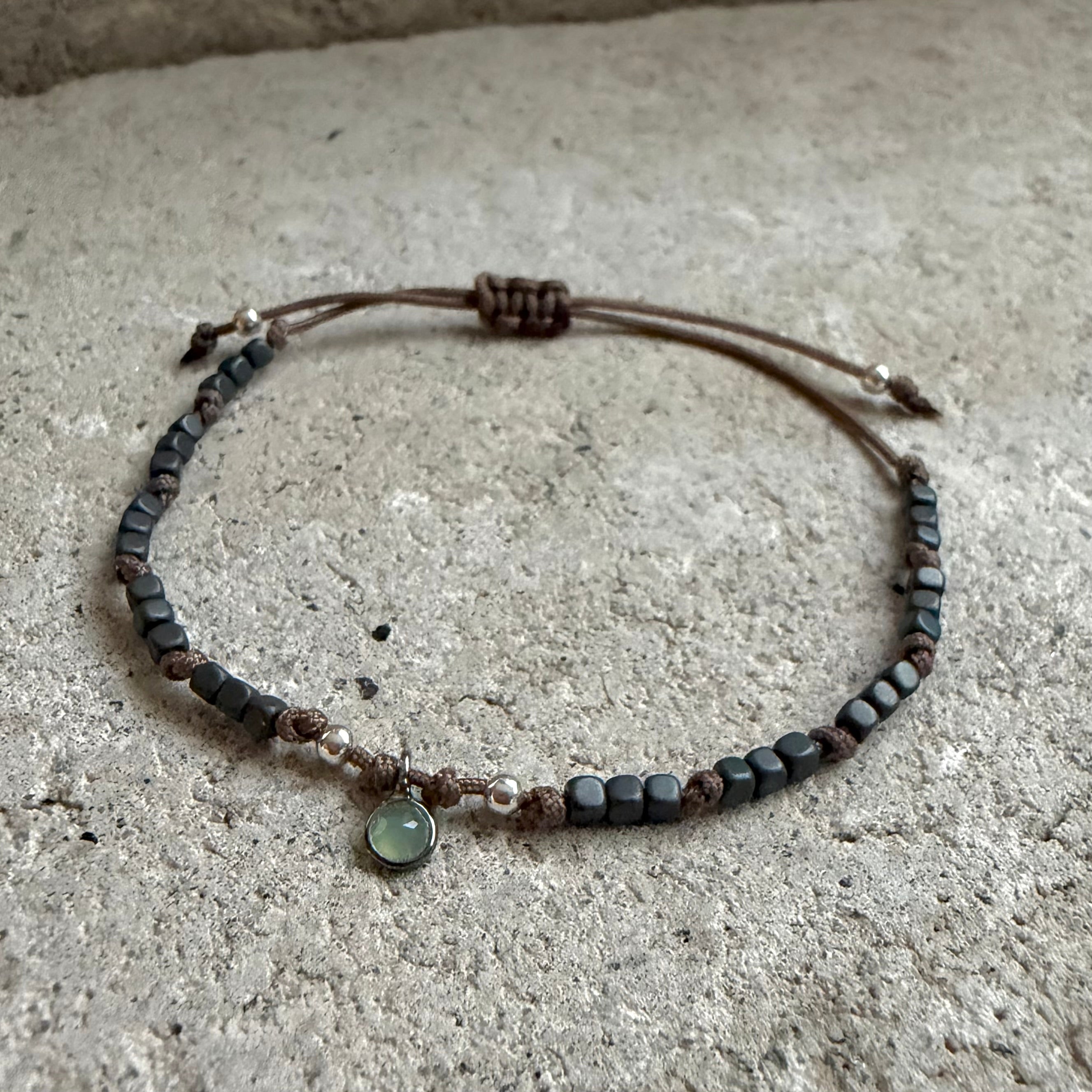 stone blue bracelet